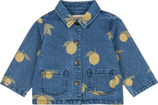 Konges Sløjd Denimjakke Magot Lemon Denim Konges Sløjd 4 år (104) Denimjakker Blå