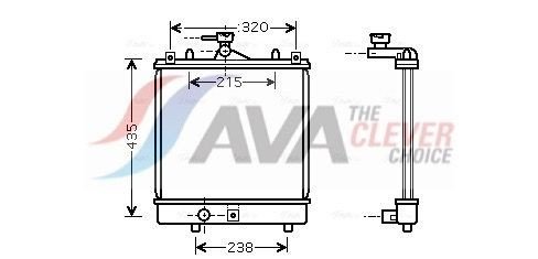 Radiator AVA Clever Choice SZA2061