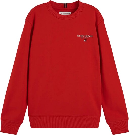 Tommy Hilfiger Essential Logo Sweatshirt Red 164