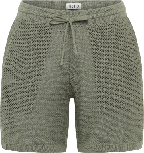Solid Sdpetri Knit Sho   Khaki green   L