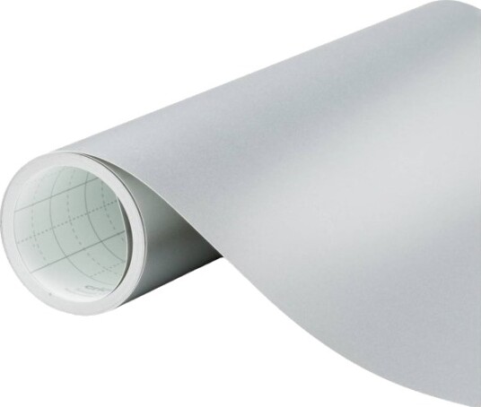 Cricut Smart Vinyl Håndverksmateriale 33 Cm X 3.6 Matte Metallic Silver Ikke Permanent Vinyl