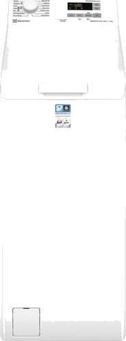 Electrolux Ew6t472l2l Toppmatet vaskemaskin Hvit Electrolux Ew6t472l2l Toppmatet vaskemaskin Hvit