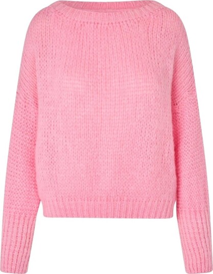 Lollys Laundry, Dame, Strikkevarer, Rosa, 2XL,