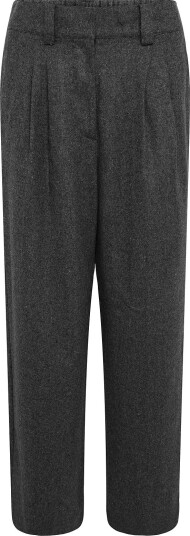Second Female Milea Trousers DARK GREY MELANGE M
