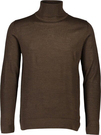 Lindbergh Merino Knit Roll Neck BROWN MIX L