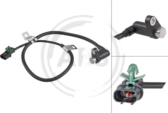 Sensor, ABS A.B.S. 31906