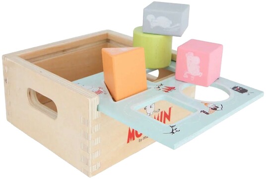 Mumin Moomin Pick Box Wood