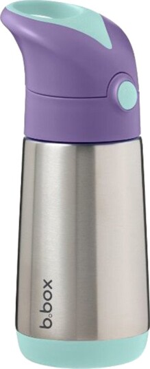 B.box Passion Splash Termokopp med suger??r ??? 350 ml ??? Grå? B.box Passion Splash Termokopp med suger??r ??? 350 ml ??? Grå?