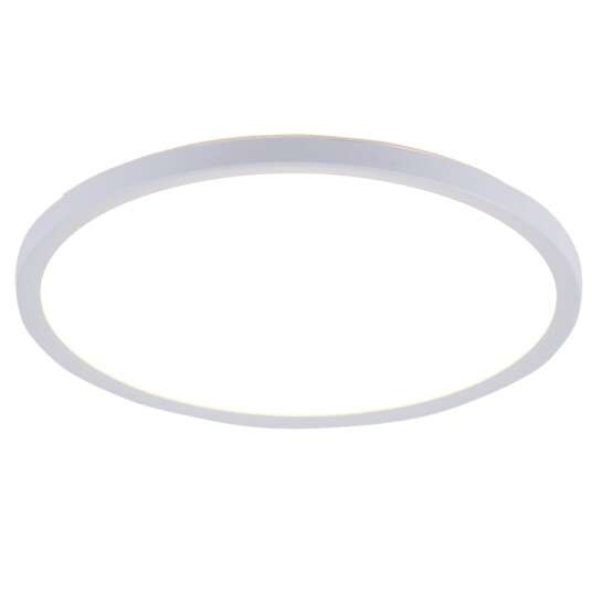 Luna 30 cm taklampe 18W 3000 Kelvin IP54 3-step dim Hvit Luna 30 cm taklampe 18W 3000 Kelvin IP54 3-step dim Hvit