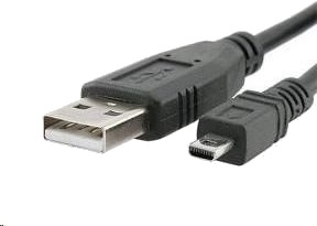 Premiumcord Usb-A Til Miniusb-Kabel 2 M Svart Ku2m2d