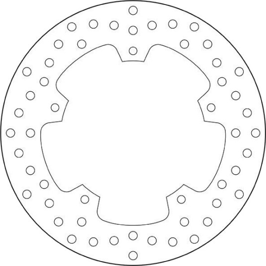 Bremseskive BREMBO 68B407F2