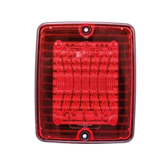 Strands Tåkelys IZE LED Rød 24V 130 mm