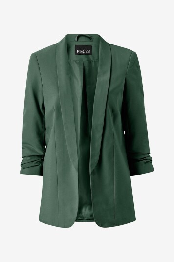 pieces - Dressjakke pcBosella 3/4 Blazer - Grønn