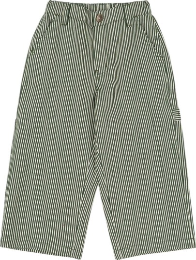 Konges Sløjd Bukser   Denim   Luc   Milk Verte Stripe   Konges Sløjd   4 år (104)   Bukser   bomull Armygrønn Grønn Hvit