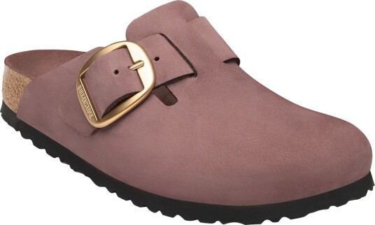 Birkenstock Boston Big Buckle Lenb Pepper Tonal Fb Purple 39