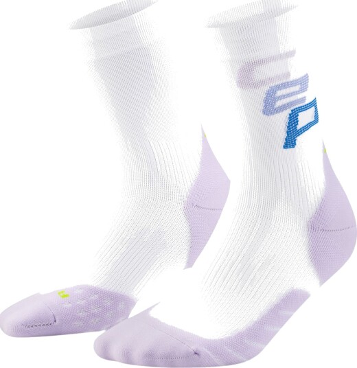 CEP Core Run Edt. Steps Socks Mid Cut White III CEP Core Run Edt. Steps Socks Mid Cut White III