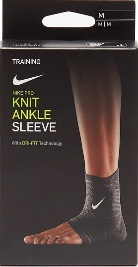 Nike NK HYPRSTRNG STRK ANKL SLV 010 BLACK/BLACK/VOLT XS Nike NK HYPRSTRNG STRK ANKL SLV 010 BLACK/BLACK/VOLT XS