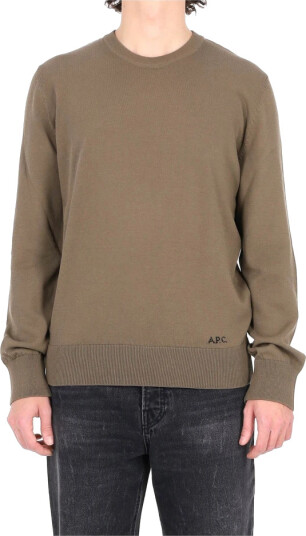 A.p.c. Herre Strikkevarer Grønn L,
