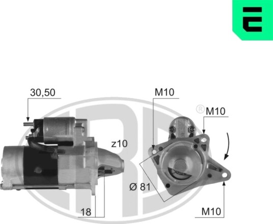 ERA 220423A Starter