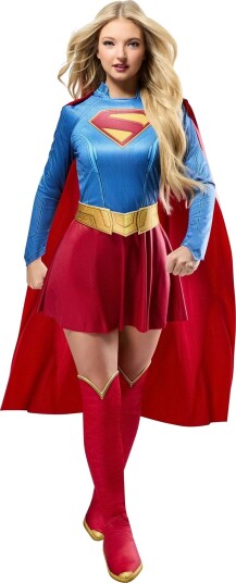 DC Comics™ Supergirl Deluxe Kostyme - Large