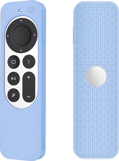 Trolsk Silikondeksel Mønstret (Siri Remote gen 3/2) Blå