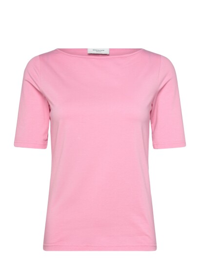 Rosemunde Rwnatali 2/4 Boatneck T Shirt Pink XS