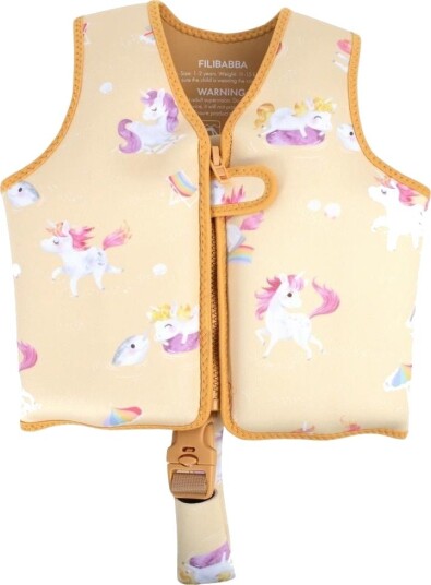 Filibabba redningsvest 3–4 år unicorn shores Filibabba redningsvest 3–4 år unicorn shores