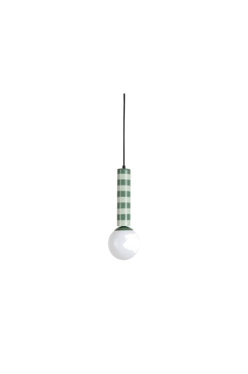Leitmotiv Pendel Lampe Rayado Grønn Takpendler