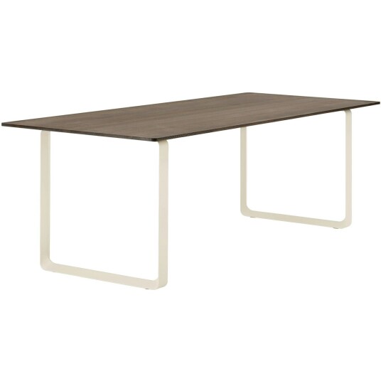 Muuto 70/70 Bord 90x225 cm Massiv Røkt Eik / Sand