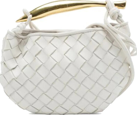 Bottega Veneta Vintage Dame Hvit Bottega Veneta Vintage Dame Hvit