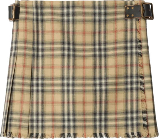 Burberry Dame Skjørt Beige 3XS,