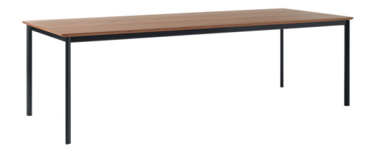 &Tradition Drip HW117 Spisebord L253 Sort/lakkert Valnøtt &Tradition Drip HW117 Spisebord L253 Sort/lakkert Valnøtt