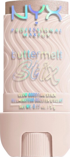NYX Professional Makeup   Buttermelt Glaze Highlighter Stix   Sølv