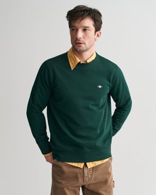 Shield collegegenser TARTAN GREEN L Shield collegegenser TARTAN GREEN L