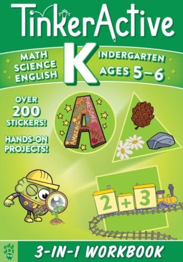 Tinkeractive Kindergarten 3-In-1 Workbook Av Megan Hewes Butler, Nathalie Le Du