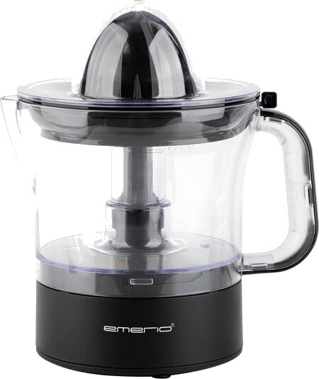 EMERIO   Sitruspresser med tilbehør 700 ml svart