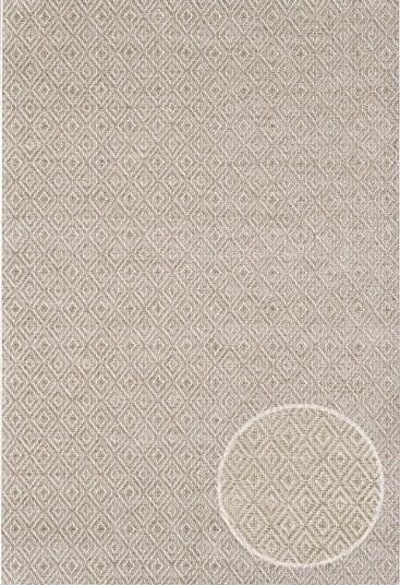 Gulvteppe   80x150 cm   Vevd teppeløper   Brun   Helsinki   Nordstrand Home