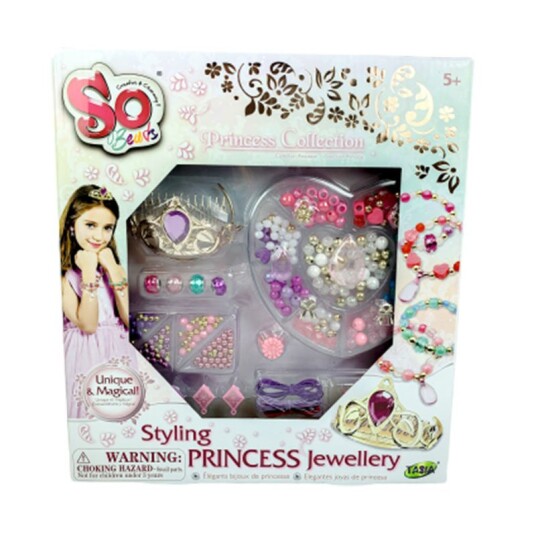 So Beads Prinsessesmykker i rosa