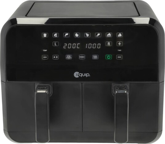 Equip Dual airfryer 8L 34761 sort Equip Dual airfryer 8L 34761 sort