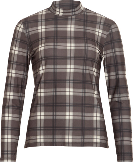 Vila Vileoa L/S Rollneck Top Noos Brown M