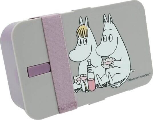 Moomin   Mummi matboks 6x12x19 cm Lunsj lilla
