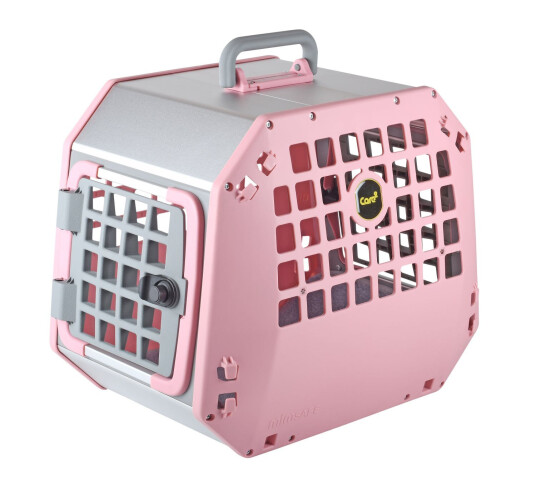 Mimsafe Care2 Hundebur Rosa Medium for Små Hunder og Katter Mimsafe Care2 Hundebur Rosa Medium for Små Hunder og Katter