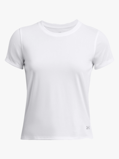 Under Armour Launch Tee Hvit L