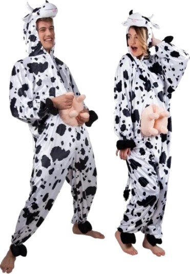 Boland Traciks Boland 88002 Fancy Kostyme Voksen Unisex Dyr Dyr Sort Hvit
