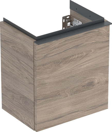GEBERIT servantskap 370x279x415mm venstre 1 dør høykomprimert tre