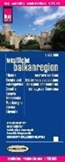 Western Balkans Region (1:725.000)