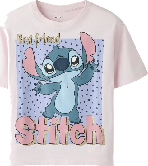 Name It Genser NkfAdara Noos Stitch Vugge Rosa Name It 11 12 år (146 152) Genser