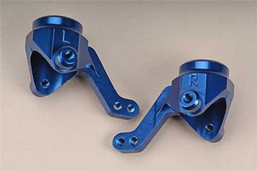 Traxxas 4336X Steering Blocks/Axle Housings Blue Anodized