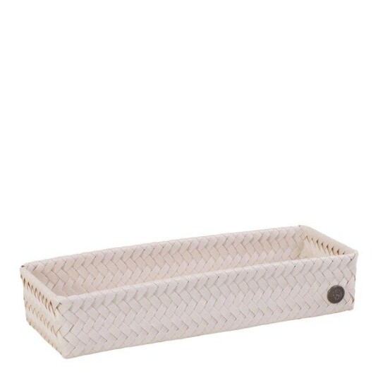 Handed By Fit lang oppbevaringskurv 39x12x7 cm champagne Handed By Fit lang oppbevaringskurv 39x12x7 cm champagne