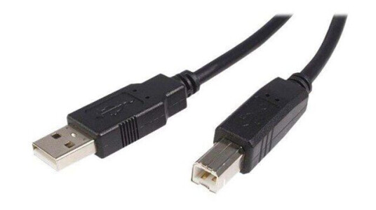 StarTech USB 2.0 A til B Kabel 0.5m Svart - USB-kabel
